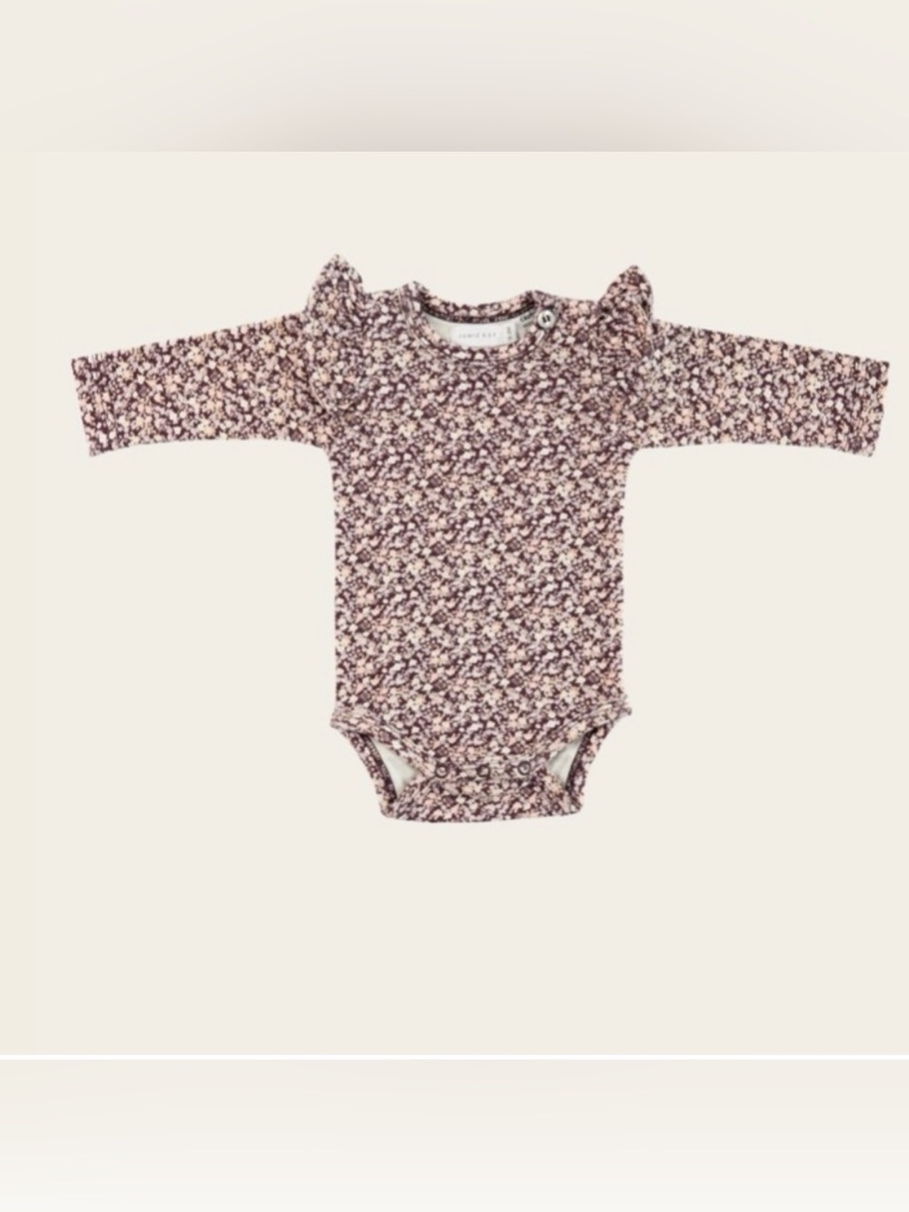 Jamie Kay Frill Bodysuit Onesie in Lily Of the Valley Size 2T
